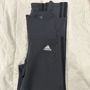 Adidas climate Leggings grey with black  XS